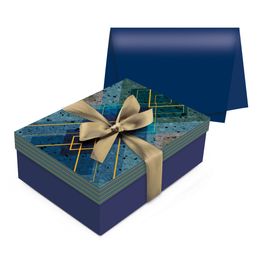 Kit Presente Caixa Zurique Azul