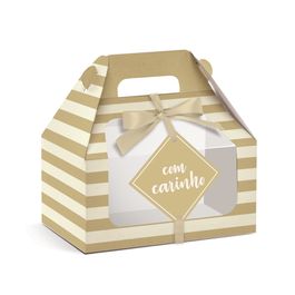 Caixa Maleta Kids Hit Ouro/Marfim