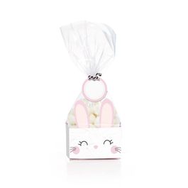 Kit Fundo Retangular Pascoa Play Rosa