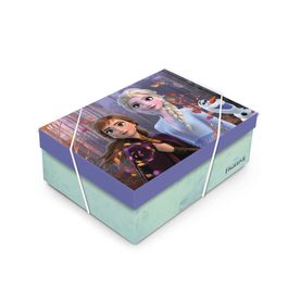Caixa Retangular com Tampa Frozen Ii Colorido