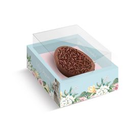 Caixa New Moldura para Meio Ovo com 1 Unid Mr. John Colorido