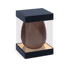 Caixa Vertical Para Ovo Com 1 Unidade Preto Com Ouro Preto / Ouro