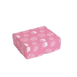 Caixas para Brigadeiros e Bombons para 8 Brigadeiros Brigadeiro Rosa