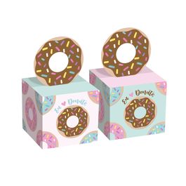 Caixa Quadrada Pop Up Donuts Colorido