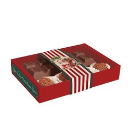 Caixa Tablete Com Brigadeiros Noel Carmin Colorido