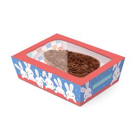 Caixa Pratice Para Meio Ovo Com 1 Unid Luke Colorido