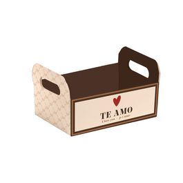 Caixote De Cartão L'Amour Colorido