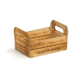 Caixote De Cartão Natural