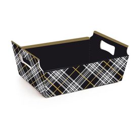 Cesta de Cartão Huber Preto