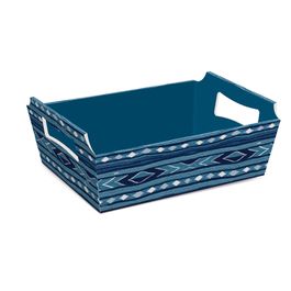Cesta de Cartão Bonner Azul