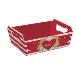 Cesta de Cartão Forever Colorido