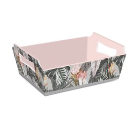 Cesta De Cartão Novo Olhar Colorido