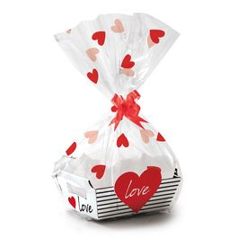 Kit Cesta Love Vermelho / Branco