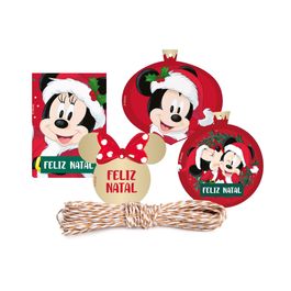 Kit Fechamento P/Presente Natal Mágico Colorido