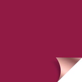 Poli Quadrado Liso Marsala / Rose Gold