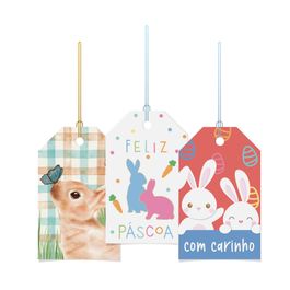 Tag De / Para Kraft Doçura Preto / Vermelho / Branco
