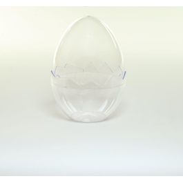 Ovo De Acrílico Embalagem Liso Incolor