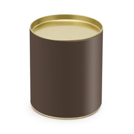 Lata para Doces Liso Marrom C/1 UN