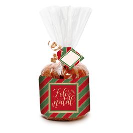 KIT PANETONE NATAL CLASSICO 500G KIT C/10 PC