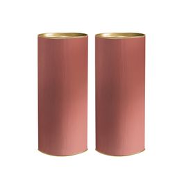 Lata para Presente Liso Rose Gold