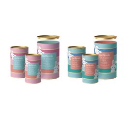 Lata Para Ovo De Pascoa Coelhinhos Compose Colorido