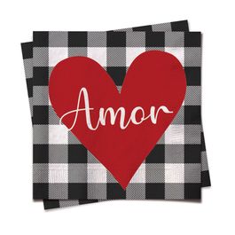 Guardanapo de Papel Amor Meu Colorido