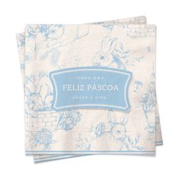 Guardanapo De Papel Clássico Francês Azul