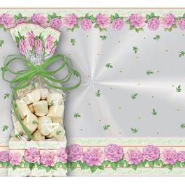 Saco Fundo Quadrado Classic Roses Colorido