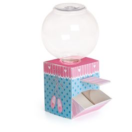 Caixa Especial Baleiro Bailarina Azul/Rosa C/1