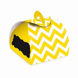 Caixa Bem Casado Valise Liso Amarelo PT C/24