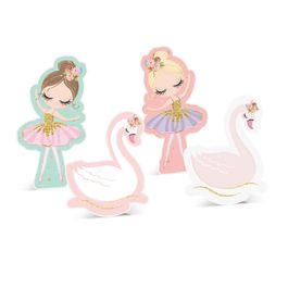 Silhueta Decorativa Bailarina 2 Colorido