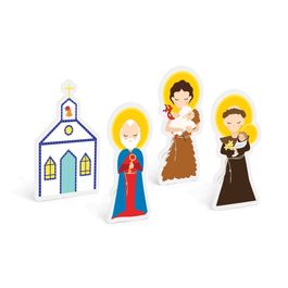 Silhueta Decorativa São João Colorido