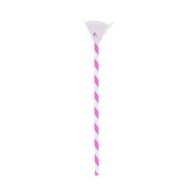 Kit Suporte P/Balão Liso Rosa