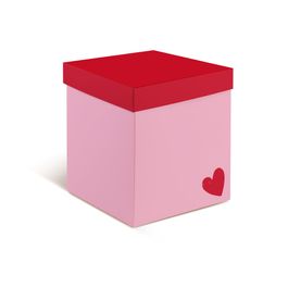 Caixa Cenário Mães Branco / Vermelho / Rosa