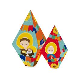 Balão De Papel Viva São João Colorido