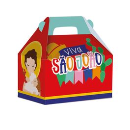 Caixa Maleta Kids Viva São João Colorido
