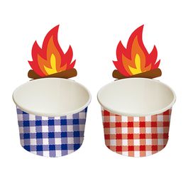 Copinho para Doces com Cinta Arraiá 2 Colorido