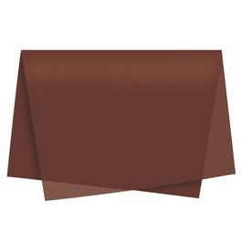 Papel Seda Autosserviço Liso Marrom