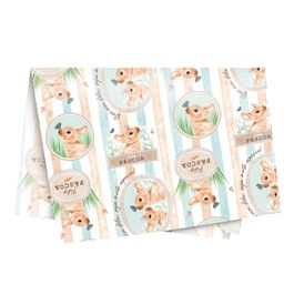 Papel Seda Autosserviço Charles Azul