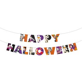 Faixa Happy Halloween Disney