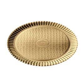 Prato Laminado Liso Ouro