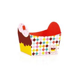 Cestinha Cupcake Colorido