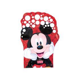 Luva Bolha de Sabão Mickey Colorido