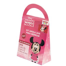 Kit Argila Leve para Modelar Minnie Colorido