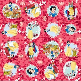 Saco para Presente Perol Branca de Neve Colorido
