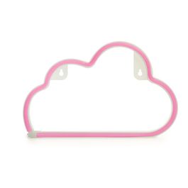 Silhueta Led Nuvem Rosa