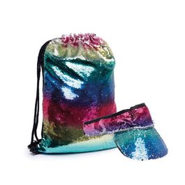 Kit Sacochila Paetê Multicolor c/2 PC