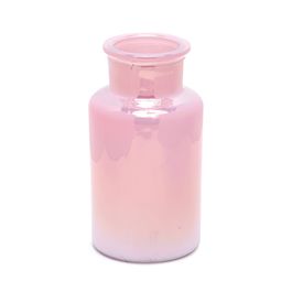 Vaso Decorativo Liso Rosa Perolado