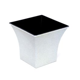 Vaso Decorativo Quadrado Liso Branco
