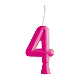 Vela Clear N.º 4 Rosa